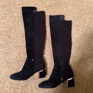 DKNY Black Knee-High Women's Boots size 10